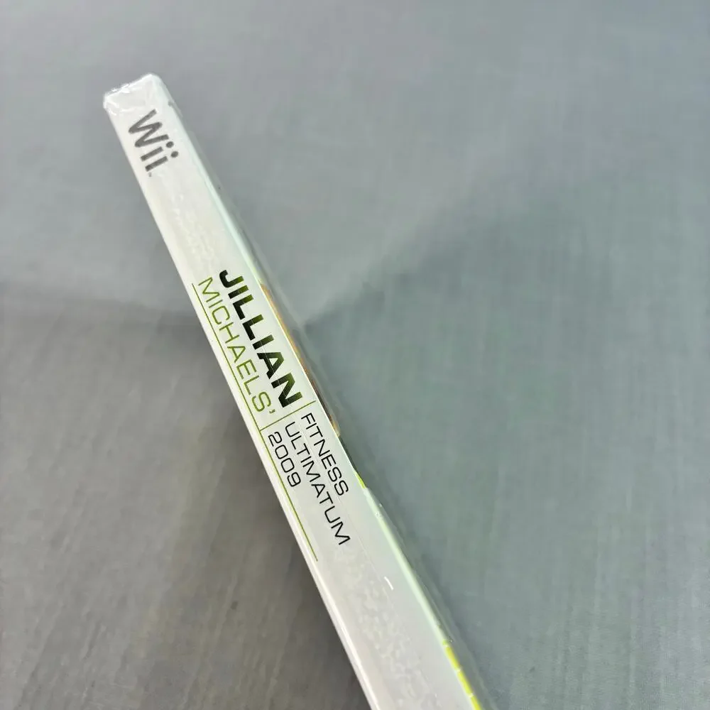 Factory Sealed Jillian Michaels Fitness Ultimatum 2009 Nintendo Wii Game New